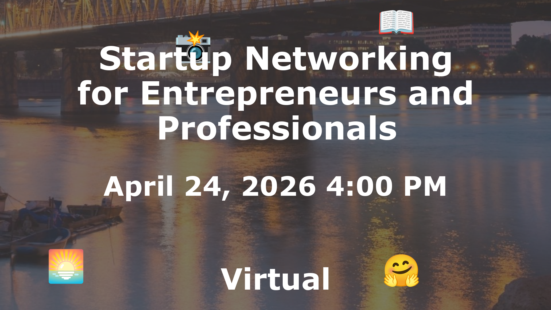 Startup Networking for Entrepreneurs and Professionals event image